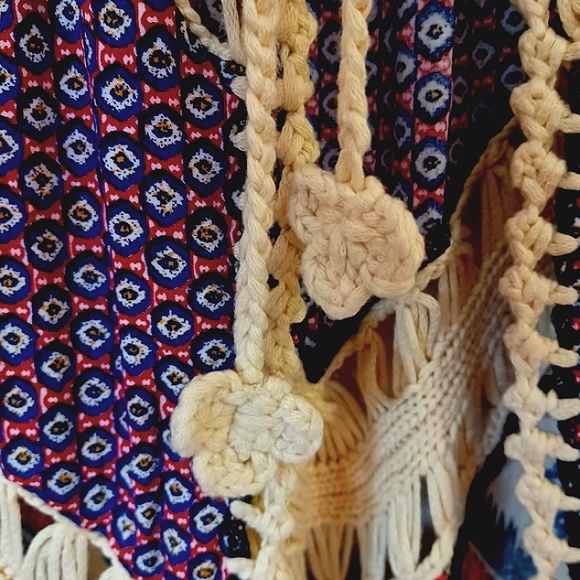 Umgee Crochet Kimono - Picture 8 of 11